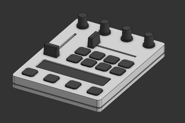 Takeout Box MIDI controller render